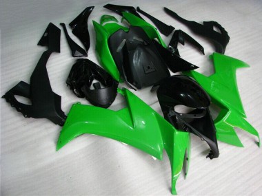 Cheap 2008-2010 Kawasaki ZX10R Motorcycle Fairing Kits - Green Black Canada
