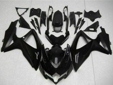 Cheap 2008-2010 Suzuki GSXR 600/750 Motorcycle Fairings - Glossy Black Matte Black Canada