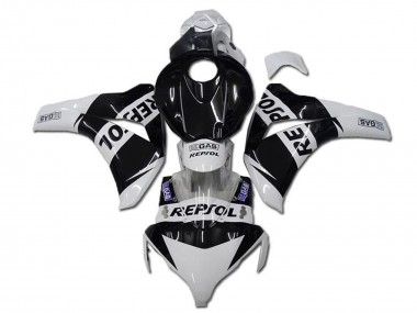 Cheap 2008-2011 Honda CBR1000RR Motorcycle Fairings - White Glossy Black Repsol Canada