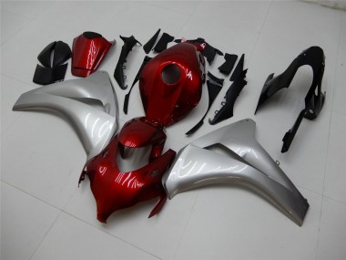 Cheap 2008-2011 Honda CBR1000RR Motorcycle Fairings - Silver Maroon Red Canada