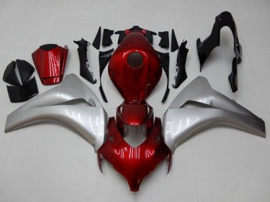 Cheap 2008-2011 Honda CBR1000RR Motorcycle Fairings - Silver Maroon Red Canada