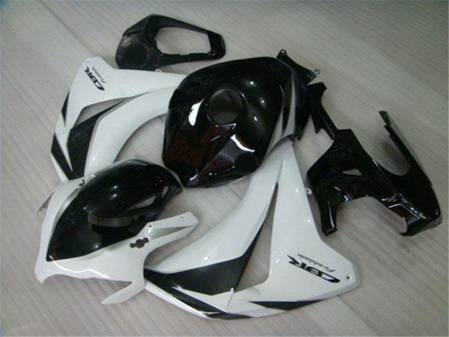 2008-2011 Honda CBR1000RR Motorcycle Fairings Kits - White Glossy Black Canada