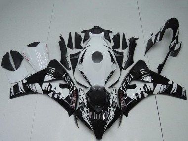 Cheap 2008-2011 Honda CBR1000RR Abs Fairings - White Glossy Black Canada