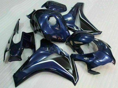 Cheap 2008-2011 Honda CBR1000RR Motorcycle Fairings - Dark Blue Glossy Black Canada