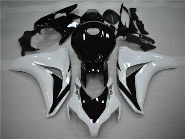 Cheap 2008-2011 Honda CBR1000RR Bike Fairings - White Glossy Black Canada