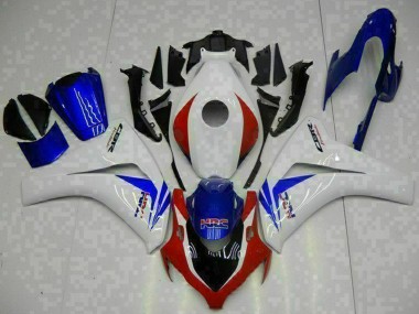Cheap 2008-2011 Honda CBR1000RR Bike Fairings - White Red Blue HRC Canada