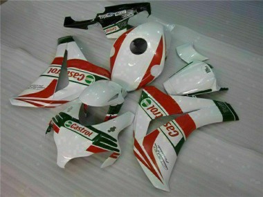 Cheap 2008-2011 Honda CBR1000RR Motorcycle Fairings - White Red Green Castrol Canada