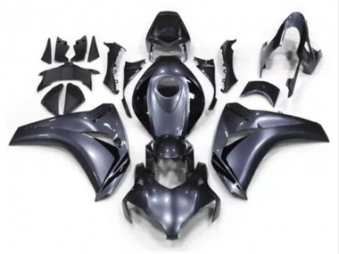 Cheap 2008-2011 Honda CBR1000RR Motorcycle Fairing Kits - Grey Glossy Black Canada