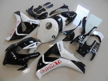 Cheap 2008-2011 Honda CBR1000RR Motorcycle Fairings - White Glossy Black Red Satuhati Canada