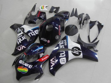 Cheap 2008-2011 Honda CBR1000RR Motorcycle Fairings - Dark Blue White Red Tuenli HP Canada