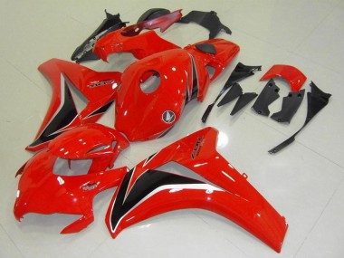 Cheap 2008-2011 Honda CBR1000RR Motorcycle Fairings Kit - Red Glossy Black Canada