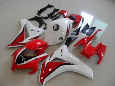 Cheap 2008-2011 Honda CBR1000RR Bike Fairings - White Red Glossy Black Canada