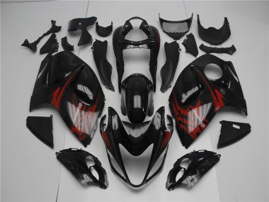 Cheap 2008-2020 Suzuki GSXR 1300 Hayabusa Motorcycle Fairings - Glossy Black Red Canada
