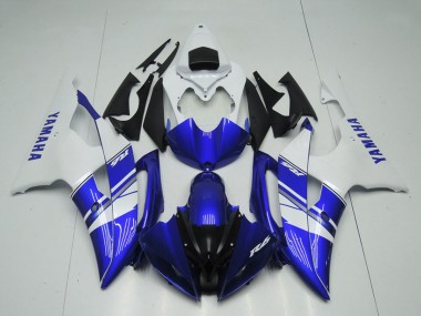 Cheap 2008-2016 Yamaha YZF R6 Motorcycle Fairings - White Blue Black OEM Style Canada