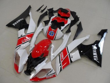 Cheap 2008-2016 Yamaha YZF R6 Bike Fairings - White Red Glossy Black Canada