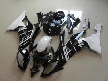 Cheap 2008-2016 Yamaha YZF R6 Motorcycle Fairing - White Glossy Black Canada
