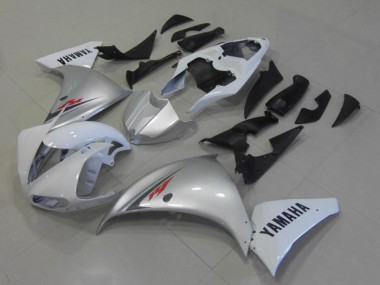 Cheap 2009-2011 Yamaha YZF R1 Motorcycle Fairings - White Silver Canada