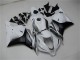 2009-2012 Honda CBR600RR Motorcycle Fairing - White Grey Matte Black Canada