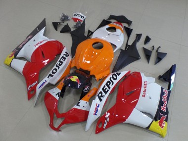 Cheap 2009-2012 Honda CBR600RR Motorcycle Fairings - Orange White Red Yellow Blue Repsol HRC Red Bull Canada