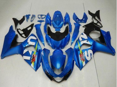 Cheap 2009-2016 Suzuki GSXR 1000 Motorcycle Fairing Kits - Blue Green White Canada