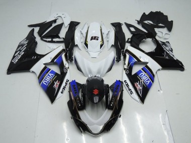 Cheap 2009-2016 Suzuki GSXR 1000 Motorcycle Fairings - White Blue Black Viru Canada