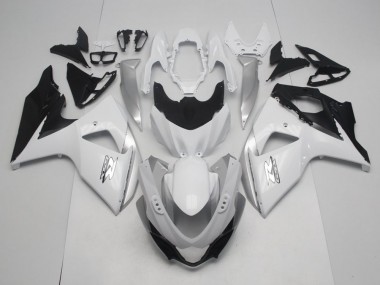 Cheap 2009-2016 Suzuki GSXR 1000 Motorcycle Fairings - White Black OEM Style Canada