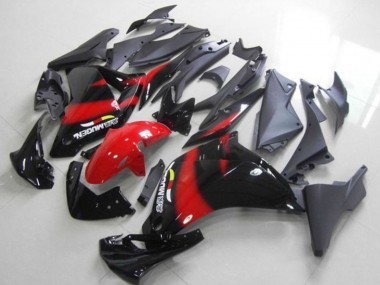 Cheap 2011-2015 Honda CBR250RR Motorcycle Fairing - Glossy Black Red Canada