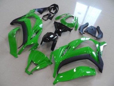 Cheap 2011-2015 Kawasaki ZX10R Motorcycle Fairings - Green Black OEM Style Canada