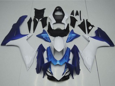 Cheap 2011-2024 Suzuki GSXR 600/750 Motorcycle Fairings - White Light Blue Canada