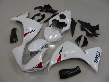 Cheap 2012-2014 Yamaha YZF R1 Motorcycle Fairings - White Canada