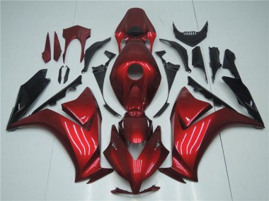 Cheap 2012-2016 Honda CBR1000RR Motorcycle Fairing - Red Black Canada