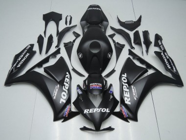 Cheap 2012-2016 Honda CBR1000RR Motorcycle Fairings - Matte Black White Repsol HRC Canada