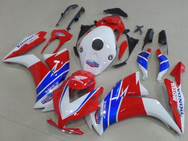 Cheap 2012-2016 Honda CBR1000RR Motorcycle Fairings - White Red Blue TT Legends Canada