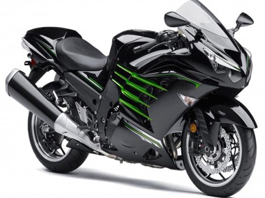 Cheap 2012-2024 Kawasaki ZX14R ZZR1400 Motorcycle Fairings - Glossy Black Matte Black Green Canada