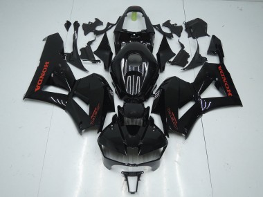 Cheap 2013-2023 Honda CBR600RR Motorcycle Fairings - Glossy Black Red Decals Canada