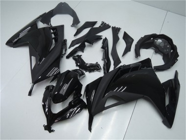 Cheap 2013-2024 Kawasaki Ninja 300 EX300R Motorcycle Fairings - Glossy Black Matte Black Canada