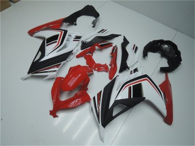 Cheap 2013-2024 Kawasaki Ninja 300 EX300R Motorcycle Fairings - White Red Black Canada