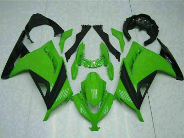 Cheap 2013-2024 Kawasaki Ninja 300 EX300R Motorcycle Fairings - Green Black Canada