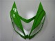 2013-2018 Kawasaki ZX6R Motorcycle Fairings - Green Yellow Glossy Black Matte Black Canada