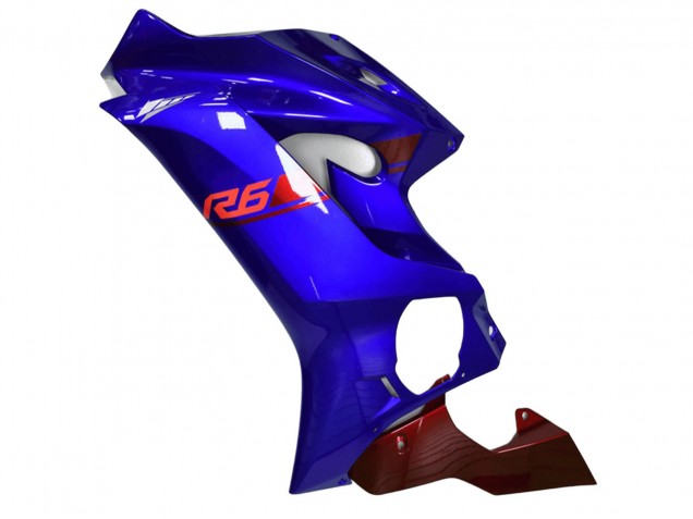 2017-2023 Yamaha YZF R6 Motorcycle Fairings - Blue Red Canada
