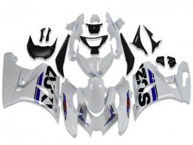 Cheap 2017-2024 Suzuki GSXR 1000 Motorcycle Fairings - White Blue Black Canada