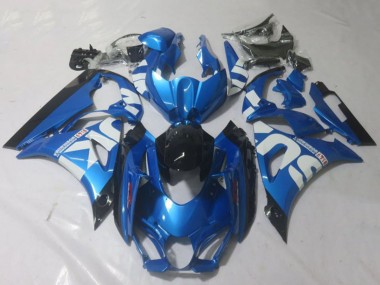 Cheap 2017-2024 Suzuki GSXR 1000 Motorcycle Fairings - Blue White Black Canada
