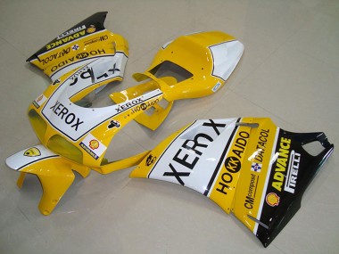 Cheap 1993-2005 Ducati 748 916 996 996S Motorcycle Fairings - White Yellow Glossy Black Xerox Canada