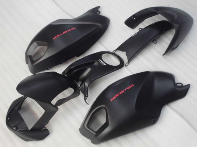 2008-2012 Ducati Monster 696 Motorcycle Fairing - Matte Black Canada