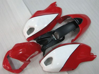 Cheap 2008-2012 Ducati Monster 696 Motorcycle Fairings - White Red Canada