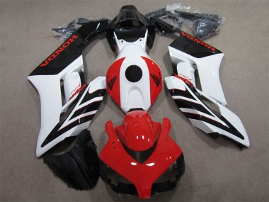 Cheap 2004-2005 Honda CBR1000RR Motorcycle Fairing - White Red Glossy Black Canada
