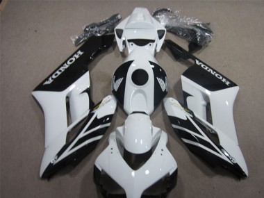 Cheap 2004-2005 Honda CBR1000RR Motorcycle Fairings - White Glossy Black Stripe Canada