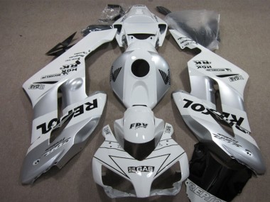 Cheap 2004-2005 Honda CBR1000RR Motorcycle Fairing Kits - White Silver Black Repsol Canada