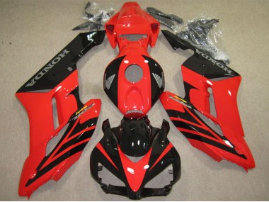 Cheap 2004-2005 Honda CBR1000RR Motorcycle Fairings - Red Glossy Black Fireblade Canada