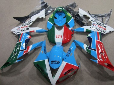 Cheap 2004-2005 Honda CBR1000RR Motorcycle Fairings - White Blue Red Green Motul Canada